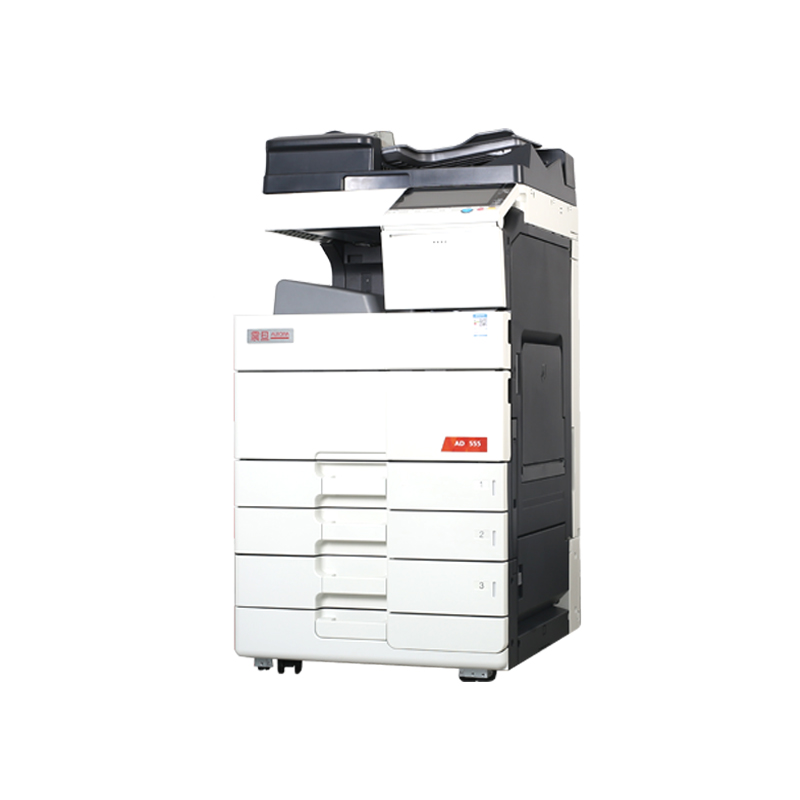 AD555震旦A3黑白打印机多功能复印机55页/分钟A4输出（主机1台+接纸盘1个+底柜1个）