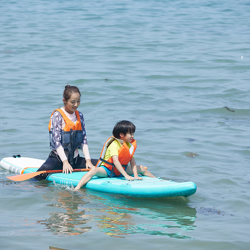 初学者充气立式桨板（含桨/浮力衣/打气筒）