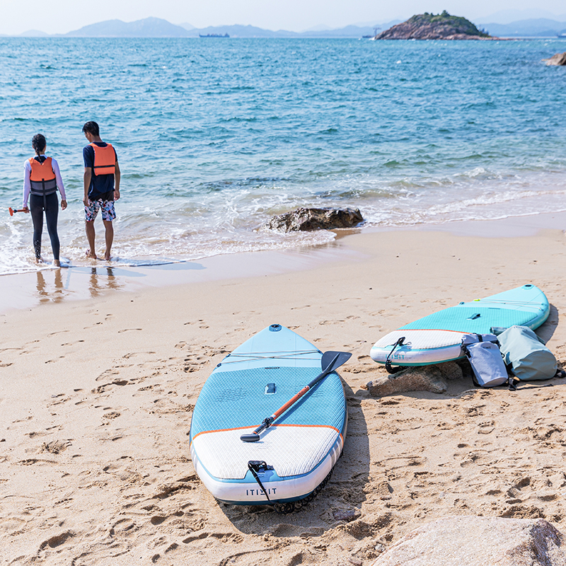 初学者充气立式桨板（含桨/浮力衣/打气筒）