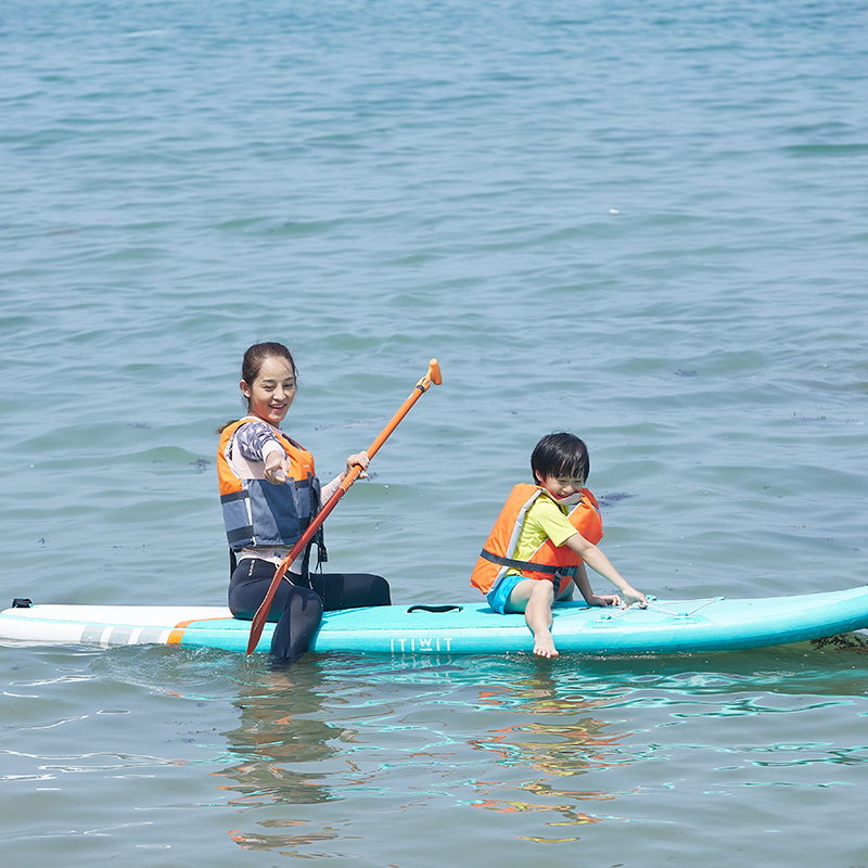 初学者充气立式桨板（含桨/浮力衣/打气筒）