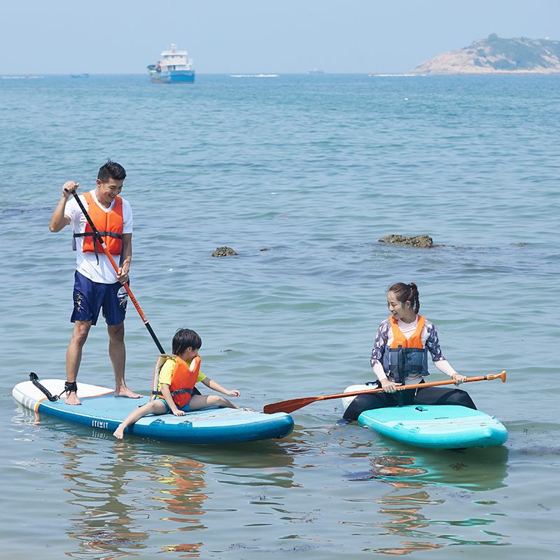 初学者充气立式桨板（含桨/浮力衣/打气筒）