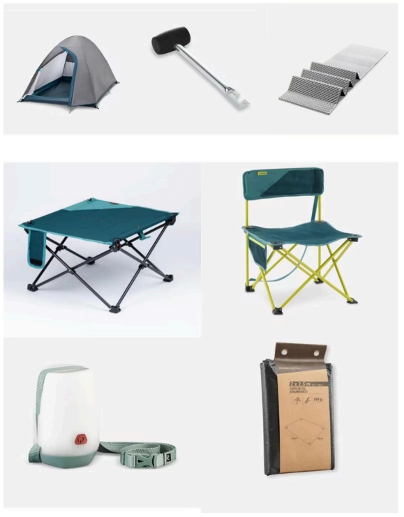 2人过夜桌椅套餐