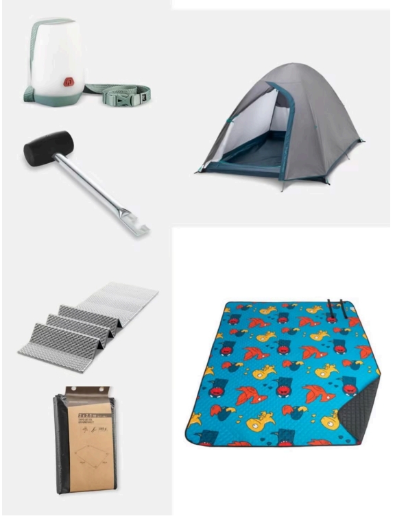 2人过夜野餐垫套餐