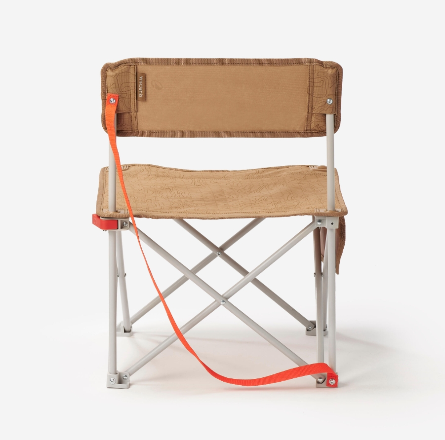 折叠式露营座椅 100 棕色