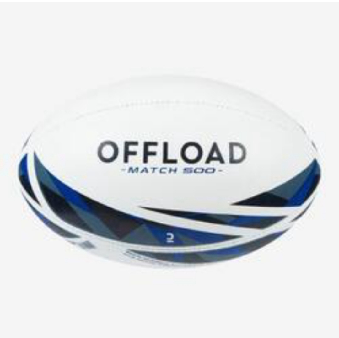 5号橄榄球R500 白/蓝