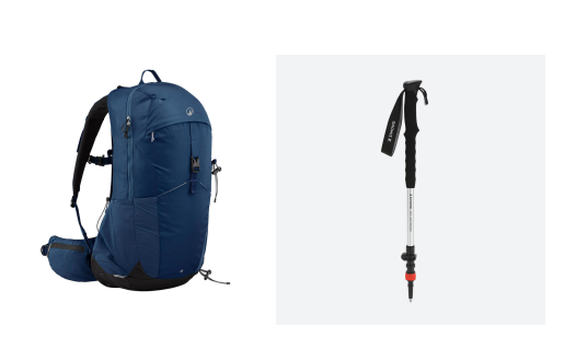 背包+登山杖套装租赁